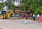सेजबहार फेस-1 में अवैध निर्माण पर कार्रवाई, मंडल ने हटाया अतिक्रमण