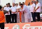 अंतरराष्ट्रीय योग दिवस पर योगमय हुआ बिहार, पटना में मुख्यमंत्री सम्राट चौधरी ने किया योगाभ्यास