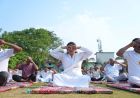 छत्तीसगढ़ में योग दिवस समारोह, योग को जीवन का हिस्सा बनाने का दिया आह्वान