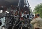 यमुना एक्सप्रेसवे पर भीषण हादसा, ट्रक से टकराई वोल्वो बस; 4 यात्रियों की मौत, 19 घायल
