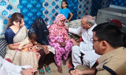 मुख्यमंत्री राहत कोष से मिली मदद, पीड़ित परिवार को मिला संबल