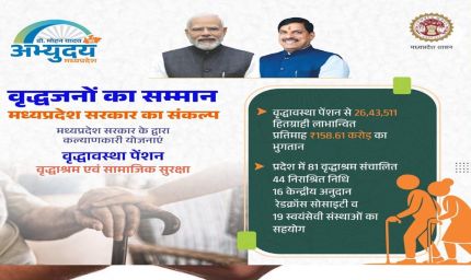 मध्यप्रदेश में वरिष्ठजनों के सम्मान, सुरक्षा और अधिकारों की सुदृढ़ व्यवस्था