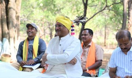 सुशासन तिहार के तहत मुख्यमंत्री विष्णु देव साय पहुँचे अबूझमाड़ के गारपा, जन चौपाल में ग्रामीणों से किया सीधा संवाद