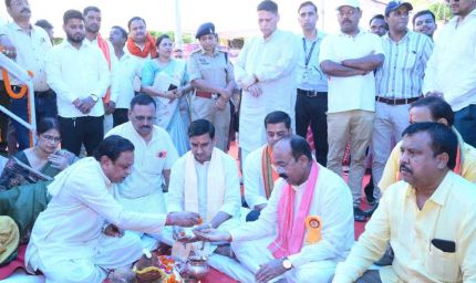 विकास की नई इबारत लिख रहा बिलासपुर, योजनाओं का लाभ अंतिम व्यक्ति तक पहुंचाना हमारी प्रतिबद्धता : केंद्रीय राज्य मंत्री  तोखन साहू