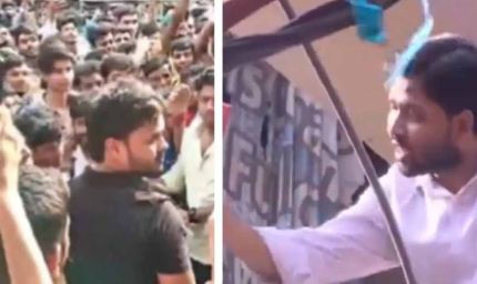 खान सर का कोचिंग सेंटर बंद, समर्थन में सड़क पर उतरे सैकड़ों छात्र