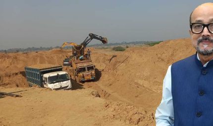 अवैध रेत उत्खनन पर राज्यपाल रमेन डेका सख्त