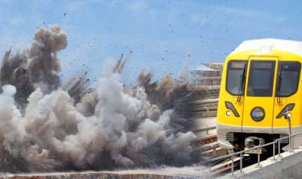 Indore Metro के अंडरग्राउंड रूट में चुनौती, एयरपोर्ट एरिया में ब्लास्टिंग से होगी खुदाई