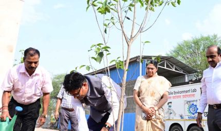 विश्व पर्यावरण दिवस पर मंत्री ओपी चौधरी ने किया मौल पौधे का रोपण