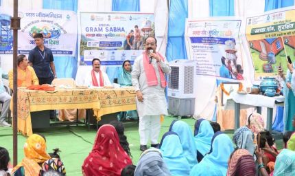 सुशासन तिहार में उप मुख्यमंत्री  अरुण साव निकले फील्ड पर, कार्यों की धीमी प्रगति पर जताई नाराजगी