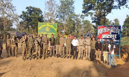 नारायणपुर में नक्सलियों के प्रतीकों पर कार्रवाई, सुरक्षा बलों ने ध्वस्त किए स्मारक