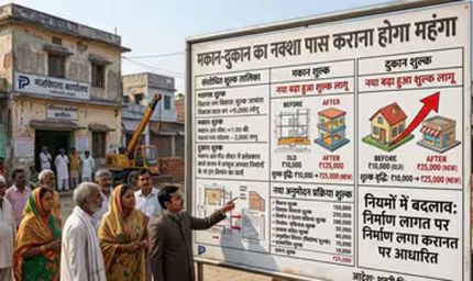 जिला पंचायत नक्शा पासिंग पर नया नियम, विकास शुल्क को लेकर मचा विवाद