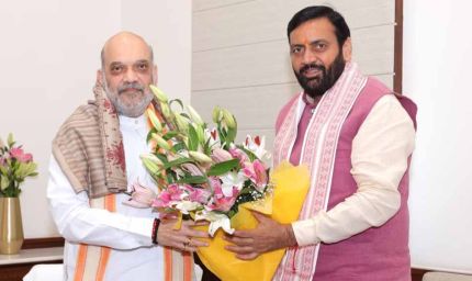 दिल्ली में अमित शाह से मिले CM नायब सैनी, आधे घंटे चली अहम बैठक में कई मुद्दों पर चर्चा