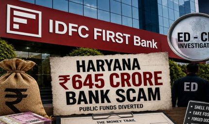 IDFC बैंक घोटाले में CBI का बड़ा एक्शन, हरियाणा सरकार और चंडीगढ़ मामलों में 9 आरोपियों पर चार्जशीट