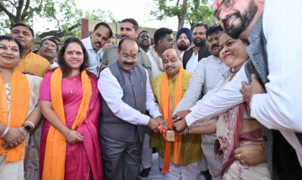 उप मुख्यमंत्री अरुण साव ने 2500 किलोलीटर क्षमता के पानी टंकी निर्माण का किया भूमिपूजन