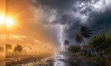 यूपी में फिर बढ़ेगा तापमान, कई जिलों में गरज-चमक और तेज हवाओं का अलर्ट