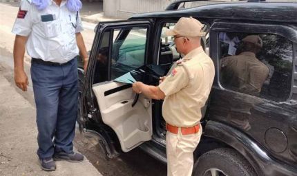 राजस्थान में ट्रैफिक नियम तोड़ने वालों पर सख्ती, एक दिन में 7,721 वाहनों पर कार्रवाई
