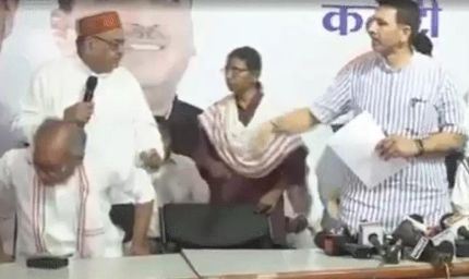 MP कांग्रेस में कुर्सी को लेकर चर्चा तेज, दिग्विजय सिंह का VIDEO वायरल; जीतू पटवारी ने दी सफाई