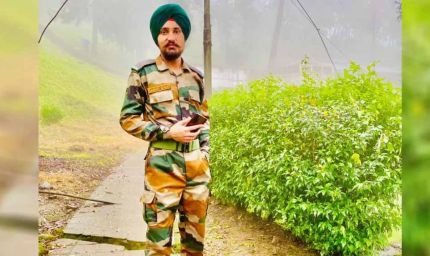लेह में ड्यूटी के दौरान पंजाब का जवान शहीद, ऊंचाई पर ऑक्सीजन की कमी बनी वजह