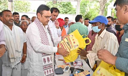 मुख्यमंत्री भजनलाल शर्मा ने उदयपुर में शहरी सेवा शिविर का किया निरीक्षण