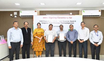 मध्यप्रदेश टाइगर फाउंडेशन और डब्ल्यूसीएल के बीच हुए महत्वपूर्ण एमओयू