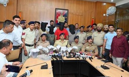चंडीगढ़ में अंतरराज्यीय हथियार तस्करी गिरोह का भंडाफोड़, 3 आरोपी गिरफ्तार