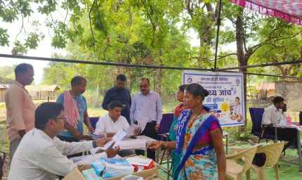 एनएमडीसी की CSR पहल: दंतेवाड़ा के 10 गांवों में निःशुल्क स्वास्थ्य शिविर से सैकड़ों ग्रामीण लाभान्वित