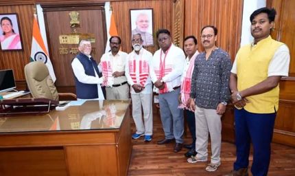 आदिवासी छात्र संघ ने राज्यपाल से की परिसीमन और सरना धर्म कोड की मांग
