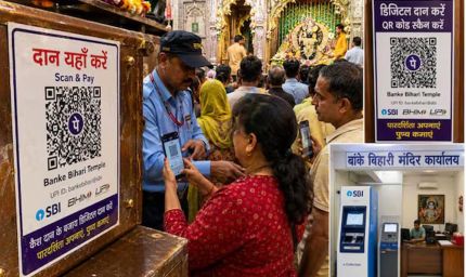 MP के मंदिरों में अब QR कोड से होगा दान, बड़े मंदिरों में लागू होगी डिजिटल व्यवस्था