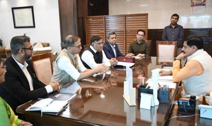 मुख्यमंत्री डॉ. यादव से हिंदुस्तान कोका-कोला बेवरेजेस के मुख्य कार्यकारी अधिकारी हेमंत रुपानी ने की भेंट