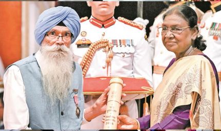 'झाड़ू वाले हीरो' इंदरजीत सिद्धू को मिला पद्मश्री, PM मोदी बोले- इन्होंने चंडीगढ़ साफ कर दिया
