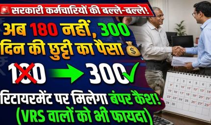MP कर्मचारियों के लिए बड़ी खुशखबरी, 300 EL का मिलेगा पैसा; सरकार ने जारी किया कैलकुलेशन फॉर्मूला