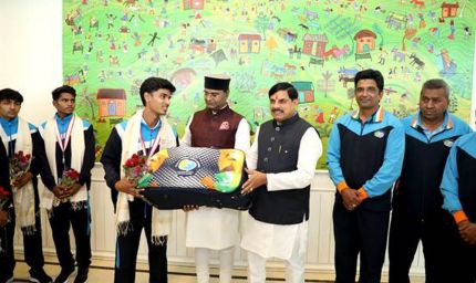 भारतीय हॉकी टीम में मध्यप्रदेश का बढ़ता प्रतिनिधित्व एक उपलब्धि : मुख्यमंत्री डॉ. यादव