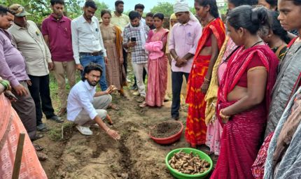 ​धमतरी का 'नगरी' बनेगा हल्दी उत्पादन का नया हब: 250 किसानों ने थामा वैज्ञानिक खेती का हाथ, 250 टन पैदावार का लक्ष्य