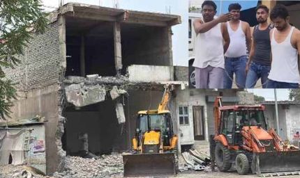 कोरबा में भाजपा नेता पर हमले के आरोपी रज्जाक पर बड़ा एक्शन, जमींदोज हुआ साम्राज्य