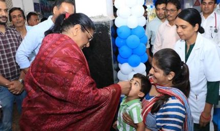 झाबुआ से देश को पोलियो मुक्त रखने का संकल्प
