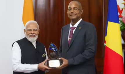 सेशेल्स में पीएम मोदी को मिला सर्वोच्च सम्मान: ‘गार्डियन ऑफ द ब्लू होराइजन’