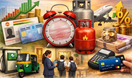 Rule Change From July 1: LPG, क्रेडिट कार्ड, कारों की कीमत समेत 1 जुलाई से बदलेंगे ये 5 बड़े नियम