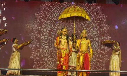 रायपुर : रामगढ़ महोत्सव में रामलीला, कवि सम्मेलन और 'जटायु मोक्ष' की प्रस्तुति ने बांधा समां