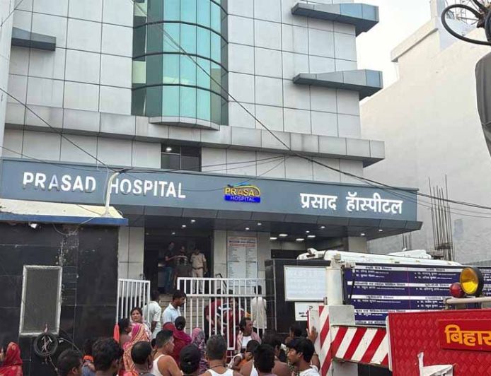 मुजफ्फरपुर अस्पताल में भीषण आग का तांडव, 7 मरीजों की मौत, 20 से अधिक झुलसे