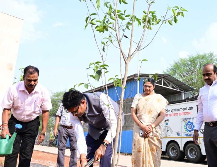 विश्व पर्यावरण दिवस पर मंत्री ओपी चौधरी ने किया मौल पौधे का रोपण
