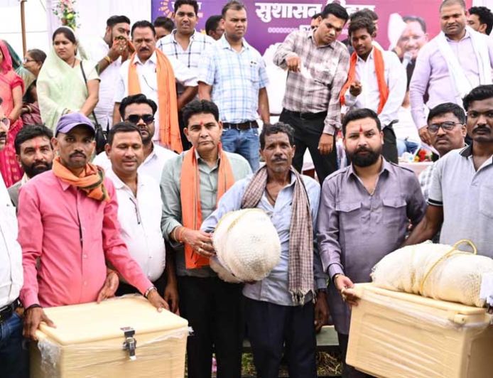 सुशासन का लक्ष्य जनता के काम समय पर पूरा करना, विभागीय योजनाओं से आर्थिक रूप से सशक्त बनें ग्रामीणरू राजस्व मंत्री  टंक राम वर्मा