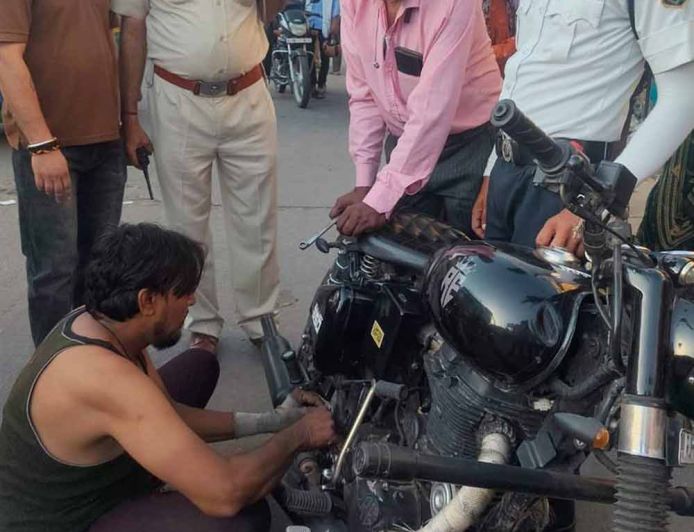राजस्थान पुलिस का सख्त अभियान, आठवें दिन 8,448 वाहन चालकों पर कार्रवाई
