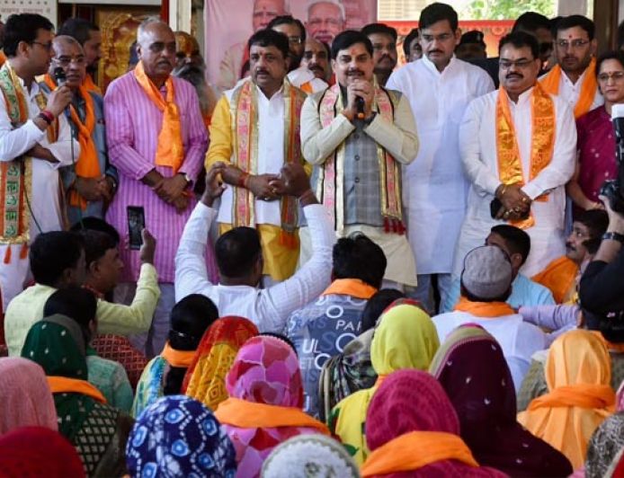 प्रधानमंत्री मोदी दुनिया के सबसे बड़े लोकतंत्र के नायक : मुख्यमंत्री डॉ. यादव