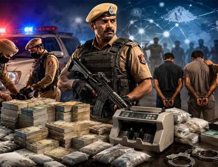 नशा तस्करों पर पंजाब पुलिस का बड़ा प्रहार, 73 हवाला संचालक गिरफ्तार, ₹830 करोड़ की संपत्तियां फ्रीज