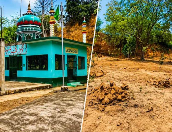 इटावा में मजार पर प्रशासन की कार्रवाई, रात में ध्वस्तीकरण के बाद सुबह दिखी हरियाली