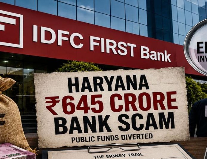 IDFC बैंक घोटाले में CBI का बड़ा एक्शन, हरियाणा सरकार और चंडीगढ़ मामलों में 9 आरोपियों पर चार्जशीट