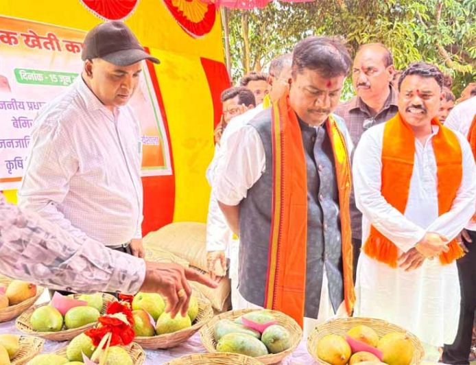 जैविक खेती से बढ़ेगी किसानों की आय, पर्यावरण संरक्षण को मिलेगा बल - वन मंत्री केदार कश्यप