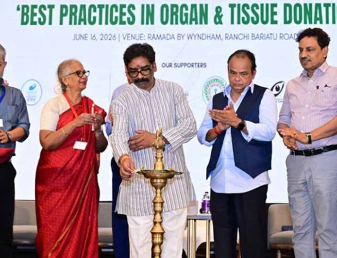 मुख्यमंत्री हेमंत सोरेन ने अंगदान को बताया मानवता का प्रतीक, जागरूकता बढ़ाने पर दिया जोर