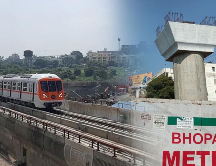 भोपाल मेट्रो को मिली रफ्तार, सिग्नलिंग सिस्टम का काम पूरा; जुलाई से दोनों ट्रैक पर दौड़ेगी ट्रेन
