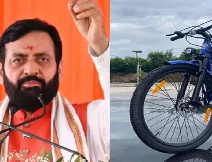 हरियाणा की मुफ्त साइकिल योजना में बढ़ती लागत से अभिभावकों पर बोझ